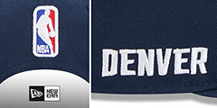 Nuggets 24-25 ALTERNATE CITY-EDITION SNAPBACK Hat by New Era - 4th View