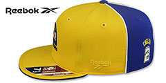 Nuggets ALEX ENGLISH SWINGMAN Gold-Royal Fitted Hat by Reebok - 4th View