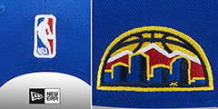 Nuggets STATEMENT SNAPBACK Royal-Red Hat by New Era - 4th View