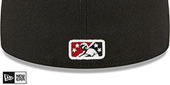 Nuts MILB MARVEL DEFENDERS Black Fitted Hat by New Era - 4th View