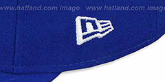 NY Giants SUPER BOWL CHAMPS XLVI Royal Fitted Hat by New Era - 4th View