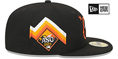 Orioles 2023 MLB ALL-STAR GAME WORKOUT Fitted Hat by New Era - 4th View