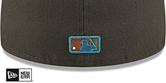 Orioles COLOR PACK MULTI Charcoal Fitted Hat by New Era - 4th View