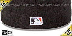 Orioles LOW-CROWN ONFIELD HOME Fitted Hat by New Era - 4th View