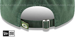 Packers CORE-CLASSIC STRAPBACK Green Hat by New Era - 4th View