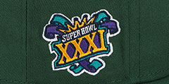 Packers SUPER BOWL XXXI SIDE-PATCH SNAPBACK Hat by New Era - 4th View