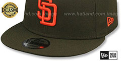 Padres 1985-90 COOPERSTOWN REPLICA SNAPBACK Hat by New Era - 4th View