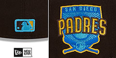 Padres 2023 FATHERS DAY Fitted Hat by New Era - 4th View