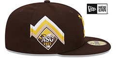 Padres 2023 MLB ALL-STAR GAME WORKOUT Fitted Hat by New Era - 4th View