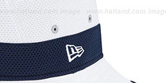 Patriots 2015 NFL TRAINING BUCKET White Hat by New Era - 4th View