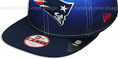 Patriots SUBLENDER SNAPBACK Navy-White Hat by New Era - 4th View