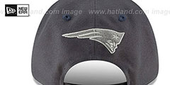 Patriots THE-LEAGUE GREY-POP STRAPBACK Hat by New Era - 4th View