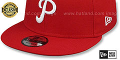 Philles 1950-69 COOPERSTOWN REPLICA SNAPBACK Hat by New Era - 4th View