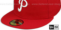 Phillies 1950-69 COOPERSTOWN Fitted Hat by New Era - 4th View