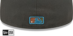 Phillies COLOR PACK MULTI Charcoal Fitted Hat by New Era - 4th View