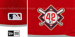 Phillies JACKIE ROBINSON GAME Hat by New Era - 4th View