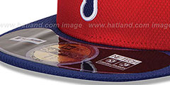 Phillies MLB DIAMOND ERA 59FIFTY Red-Royal BP Hat by New Era - 4th View