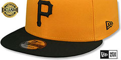 Pirates 1970-75 COOPERSTOWN REPLICA SNAPBACK Hat by New Era - 4th View