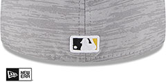 Pirates 2023 CLUBHOUSE Heather Grey Fitted Hat by New Era - 4th View