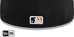 Pirates 2024-25 BATTING PRACTICE Fitted Hat by New Era - 4th View