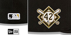 Pirates JACKIE ROBINSON GAME Hat by New Era - 4th View