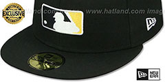 Pirates TEAM MLB UMPIRE Black Hat by New Era - 4th View