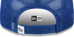 Pittsburgh TEAM-BASIC TRUCKER SNAPBACK Royal Hat by New Era - 4th View