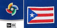 Puerto Rico 2023 WBC GAME Royal Hat by New Era - 4th View