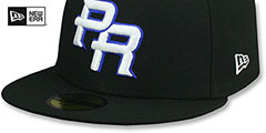 Puerto Rico 2023 WBC TEAM-BASIC Black Hat by New Era - 4th View