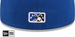 Quakes MILB ONFIELD HOME Royal Fitted Hat by New Era - 4th View