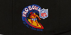 Raiders 2001 PRO BOWL SIDE-PATCH SNAPBACK Hat by New Era - 4th View