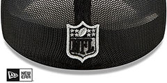 Raiders 2021 NFL TRUCKER DRAFT FLEX  Hat by New Era - 4th View