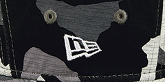 Raiders 2022 CAMO NFL TRAINING CAMP BUCKET Hat by New Era - 4th View