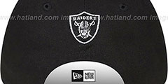 Raiders LAS VEGAS SIGN SNAPBACK Black Hat by New Era - 4th View