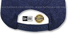 Raiders SCRIPT TEAM-BASIC SNAPBACK Light Navy ST Hat by New Era - 4th View