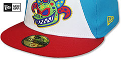 Rail Riders COPA White-Blue-Red Fitted Hat by New Era - 4th View