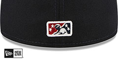 RailRiders MILB ONFIELD HOME Navy Fitted Hat by New Era - 4th View