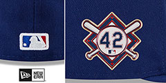 Rangers JACKIE ROBINSON GAME Hat by New Era - 4th View