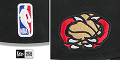 Raptors 24-25 ALTERNATE CITY-EDITION Fitted Hat by New Era - 4th View