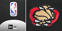 Raptors 24-25 ALTERNATE CITY-EDITION SNAPBACK Hat by New Era - 4th View