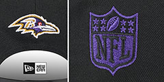 Ravens 2023 NFL DRAFT 940 SNAPBACK Black Hat by New Era - 4th View