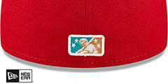 Rawhide COPA Red Fitted Hat by New Era - 4th View