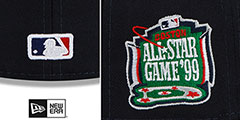 Red Sox 1999 ALL STAR GAME SIDE-PATCH UP Fitted Hat by New Era - 4th View