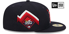 Red Sox 2023 MLB ALL-STAR GAME WORKOUT Fitted Hat by New Era - 4th View