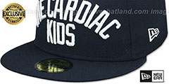 Red Sox CARDIAC KIDS Navy Fitted Hat by New Era - 4th View