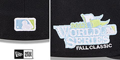 Red Sox COLOR PACK SIDE-PATCH Black Fitted Hat by New Era - 4th View