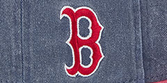 Red Sox PIGMENT DYED GOLFER SNAPBACK Hat by New Era - 4th View