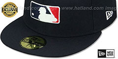 Red Sox TEAM MLB UMPIRE Navy Hat by New Era - 4th View