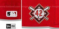 Reds JACKIE ROBINSON HOME Hat by New Era - 4th View