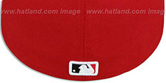 Reds REAL GRAFFITI VIZA-PRINT Red Fitted Hat by New Era - 4th View